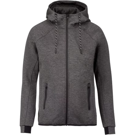 PROACT® Herenjas met capuchon performance PA358 - Deep Grey Heather - M