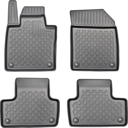 3D Automatten voor Volvo XC60, XC60 T8 PHEV vanaf 2017 (ook facelift na 2025) - 4-delig - TPE-Rubber