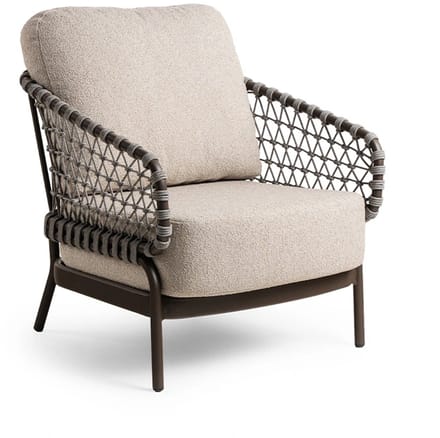 Tierra Outdoor Juno Loungestoel - Chocolat