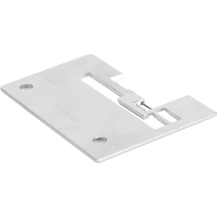 Plaque à aiguille de couture Accessoires de remplacement Outil d'assistance à l'aiguille en fer pour machine overlock white