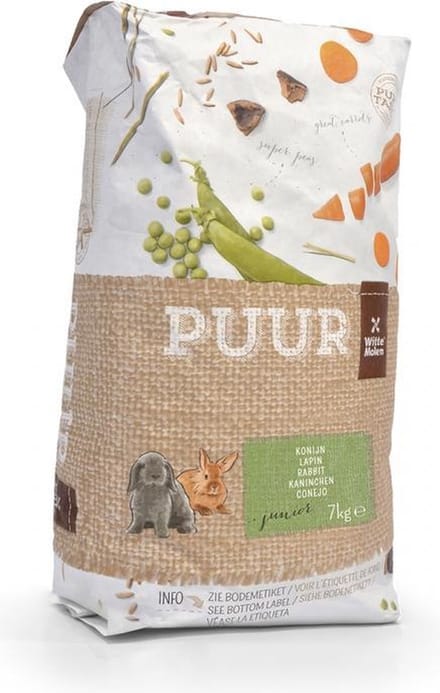 Witte Molen Puur konijn junior 7kg
