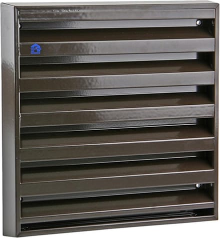 Muurrooster 225mm X 225mm ALU Renson BRUIN