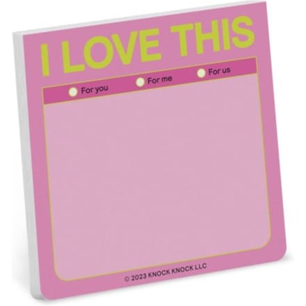 Knock Knock I Love This Sticky Note (Pastel) - Knock Knock