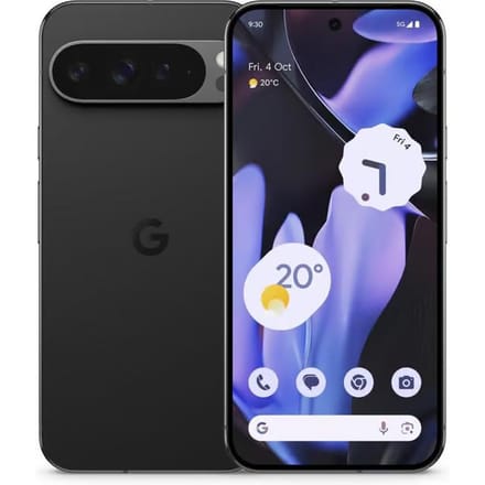 Smartphone reconditionné Google Pixel 9 Pro 5G Débloqué 16 Go de RAM 256 Go de Stockage Single SIM 16/256GB noir