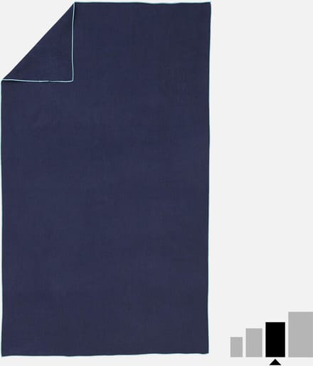 Strandlaken Microvezel Voor Ligbed 80X130 CM GRIJS
