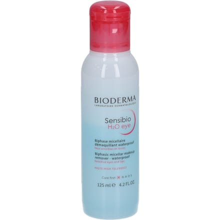 Bioderma Sensibio H2O Eye Biphasic Micellar Makeup Remover Waterproof 125 Reinigingsmiddel