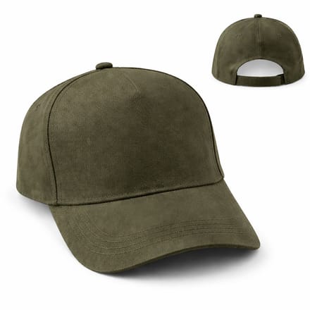 Benza Luxe Leger Cap Muts Legergroen