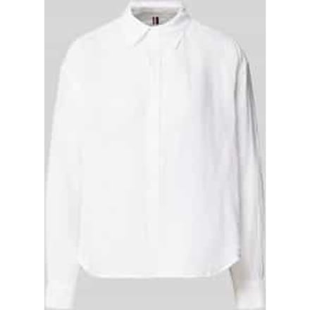 Oversize blouse van puur linnen