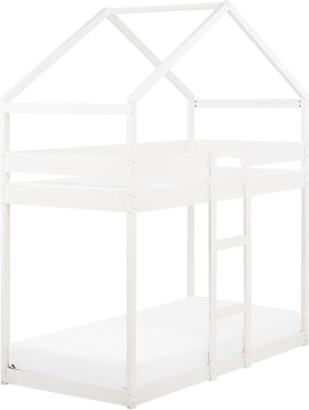 LABATUT - Stapelbed - Wit - 90 x 200 cm - Dennenhout