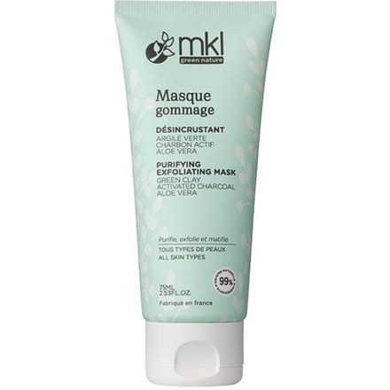MKL Green Nature Masque Gommage Désincrustant Bio 75 ml