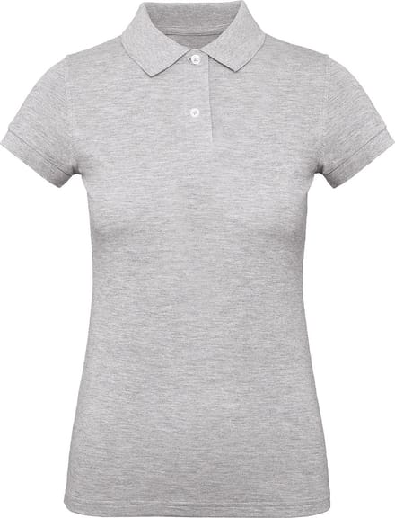 B&C Ladies' organic polo shirt CGPW440 - Heather Grey - M