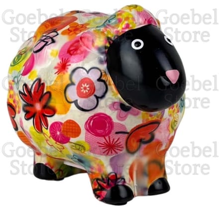 Pomme Pidou Spaarpot Schaap Peluche Standaard 002 (16x12x12cm - Keramiek)