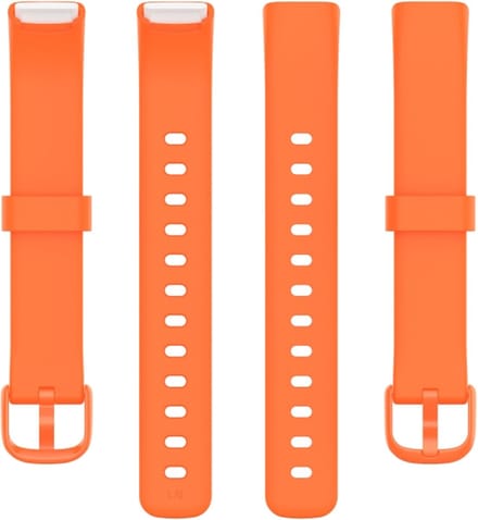 Siliconen bandje - geschikt voor Fitbit Luxe - maat M/L - oranje