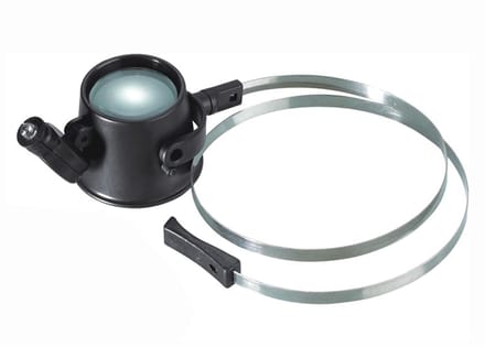 Cosensi - Hoofdband Vergrootglas met LED-verlichting 15X