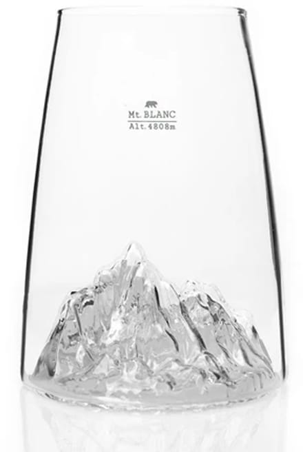 Alaskan Maker Topographic longdrink glas 45cl Mont Blanc