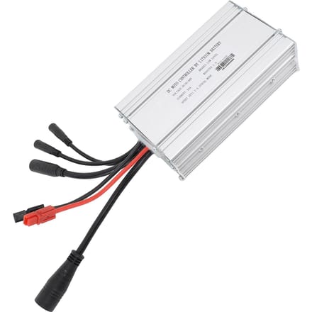 30A Borstelloze Motorcontroller voor 1000W Vermogen Waterdichte Blokgolfcontroller Elektrische Fiets white