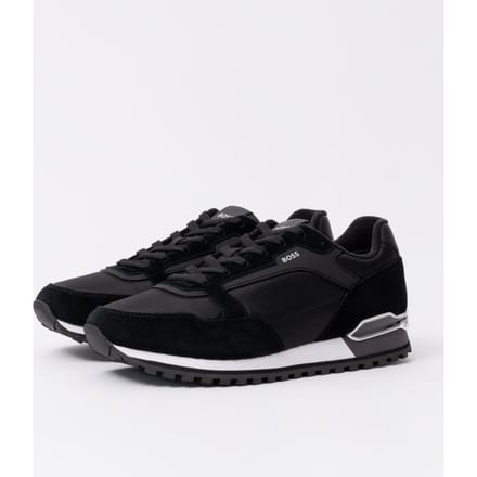 BOSS Orange Parkour-L Heren Suède/Mesh Sneakers
