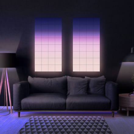 Twinkly Squares Starter Set - 6 Panelen - Zwart