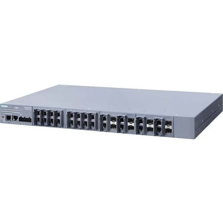 Siemens 6GK55248GR002AR2 6GK5524-8GR00-2AR2 Industrial Ethernet Switch 10 / 100 / 1000 MBit/s