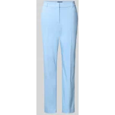 Broek met persplooien