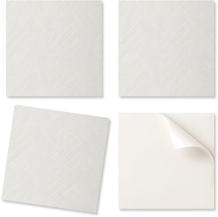 Zelfklevende tegels met afbeeldingen voor de eetkamer, PVC visgraatpatroon, 20x20x20 cm