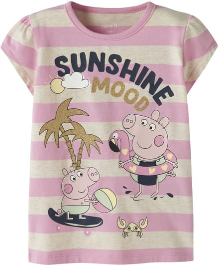 NAME IT - NMFARRA PEPPA SS TOP SS BOX CPLG - Meisjes - T-shirts