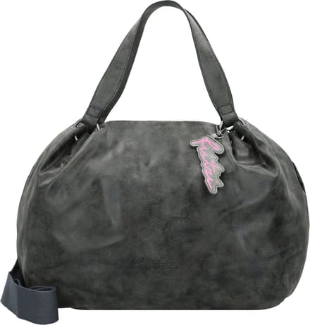 Fritzi aus Preußen Schoudertas Joshi01 Vintage Shopper Black Idol Antraciet
