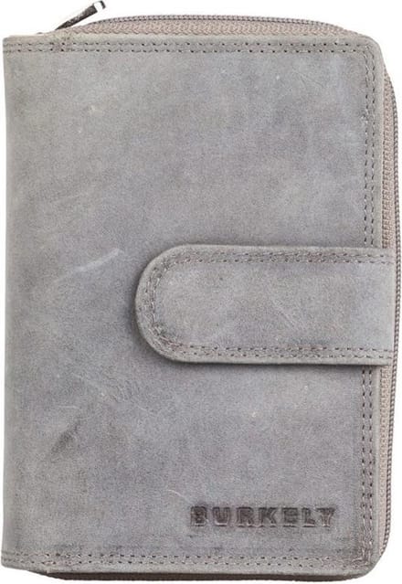 Leren portemonnee Burkely Stacey Multi Wallet Loop - Grijs