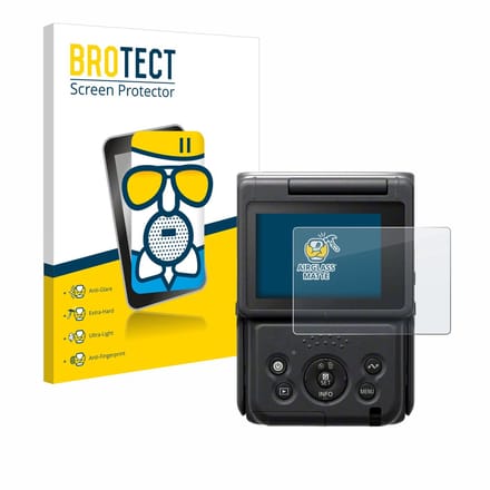 BROTECT - Screenprotector voor Canon PowerShot V10 Vlog Camera - Folie Beschermfolie Beschermglas matte