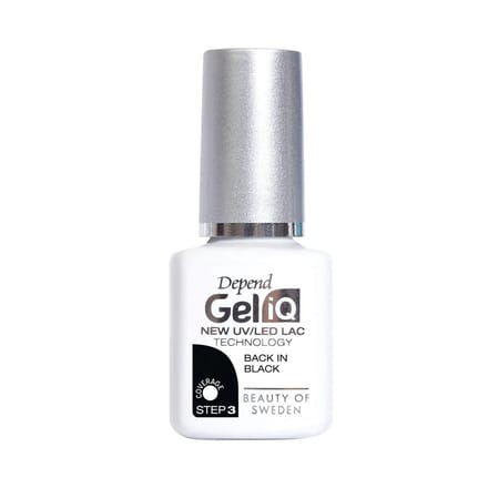 Gel Iq Nagellak #back In Zwart 5 ml