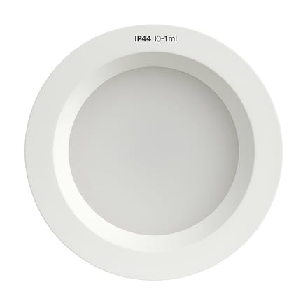 Megaman Siena downlight - downlight - 2800K warm wit - 13W / 950 lumen - IP44 - Ø145mm - mat wit