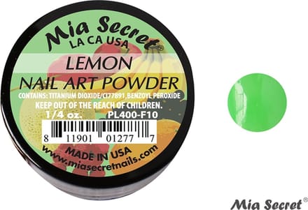 Fruity Acrylpoeder Lemon