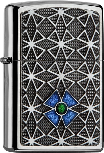 Zippo Cross Blue/Green