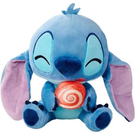 Simba Lilo & Stitch Knuffel Figure Stitch met Lollipop 25 cm Knuffeles