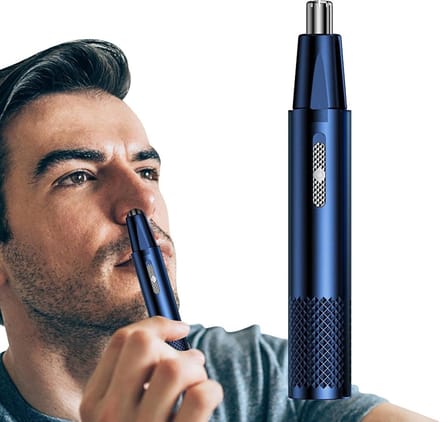 Neus en Oor Trimmer - Gezichtshaar Verwijderaar - Gladde Huid - Oplaadbaar en Stil - Compact Formaat