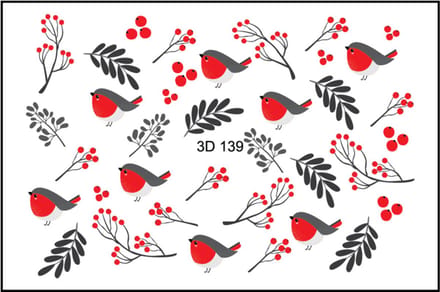 Korneliya 3D Waterdecal - 3D 139