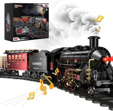 Houten Speelgoedtrein Set – Klassiek Model voor Kinderen