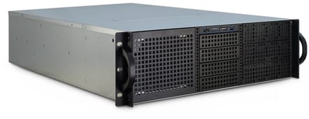 Inter-Tech IPC 3U-30255 - Case - Server (Rack) - Zwart