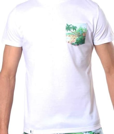 Sanwin T-Shirt Molokai White - Wit - L