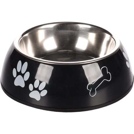 Ronde voer- en waterbak voor honden Flamingo Divar
