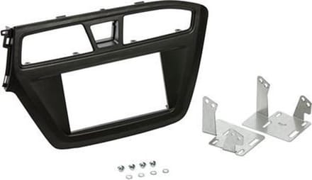 2-DIN frame Hyundai i20 2015- zwart