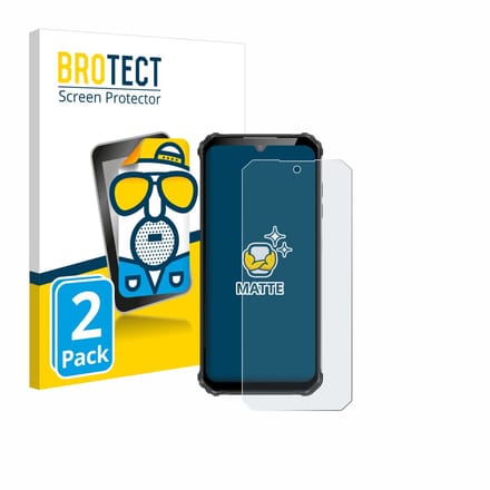 BROTECT - Screenprotector voor Oukitel WP22 - Folie Beschermfolie matte 2 Stuks
