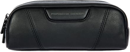 PORSCHE DESIGN Leren accessoiretas Roadster Evo Accessory Pouch Black zwart