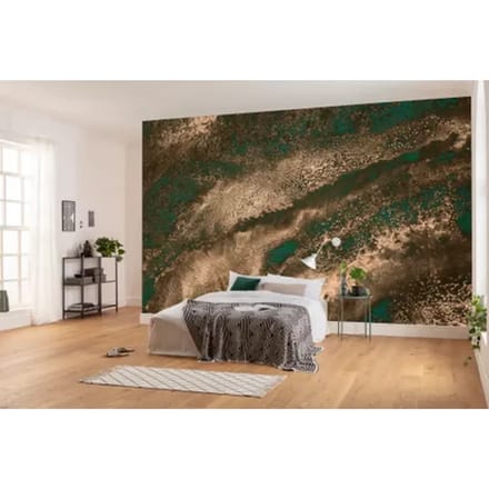 Fotobehang - Molten Copper 400x280cm - Vliesbehang