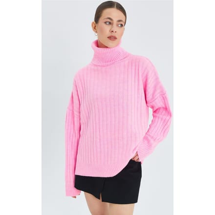 Oversized Geribde Coltrui
