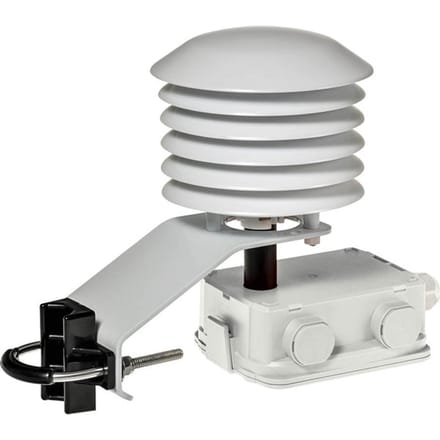 Buitentemperatuur-/vochtigheidssensor Actief 24VAC/DC 0-10 V/0-5 V