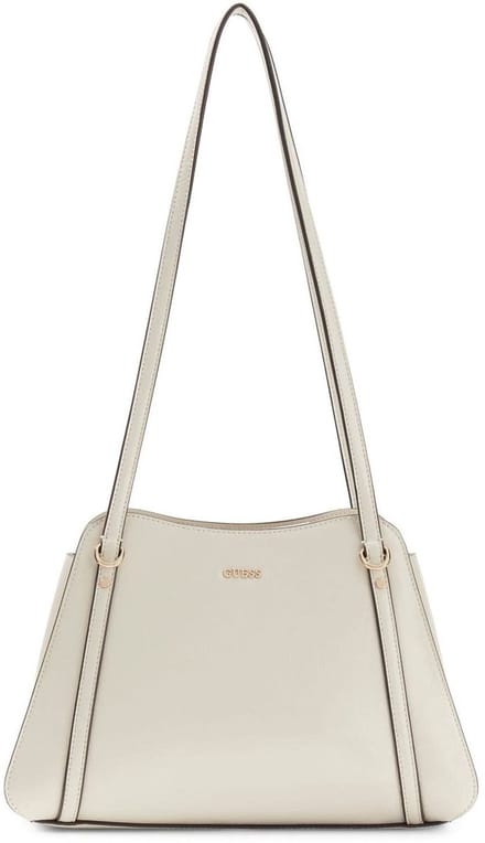 GUESS schoudertas Xena Shoulder Satchel Bag Light Taupe