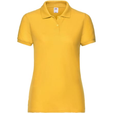 Fruit of the Loom Dames/dames Poloshirt (Zonnebloem)
