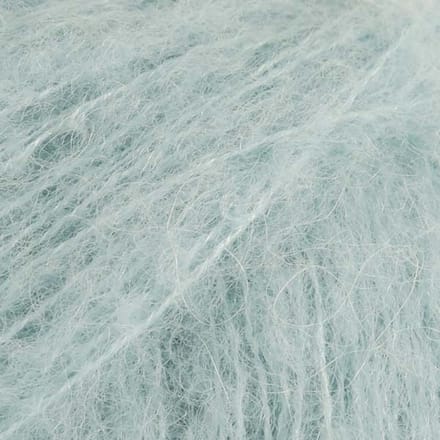 DROPS Brushed Alpaca Silk Uni Colour - 15 licht zeegroen - Wol Garen