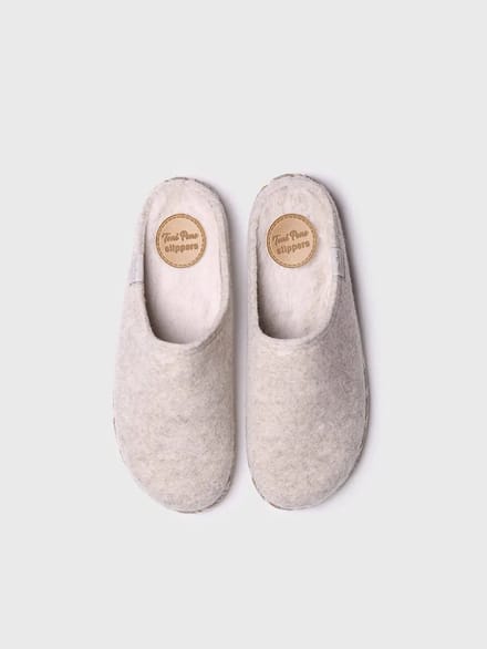 Damesslippers van vilt | DELI-FP